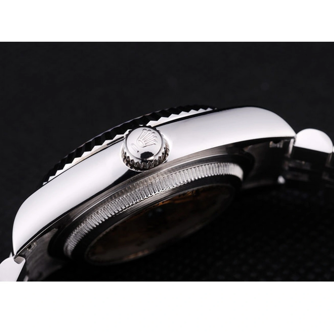 AAA Replica Watches Bezel Silver Datejust Rolex 7457 Ribbed Dial 1014